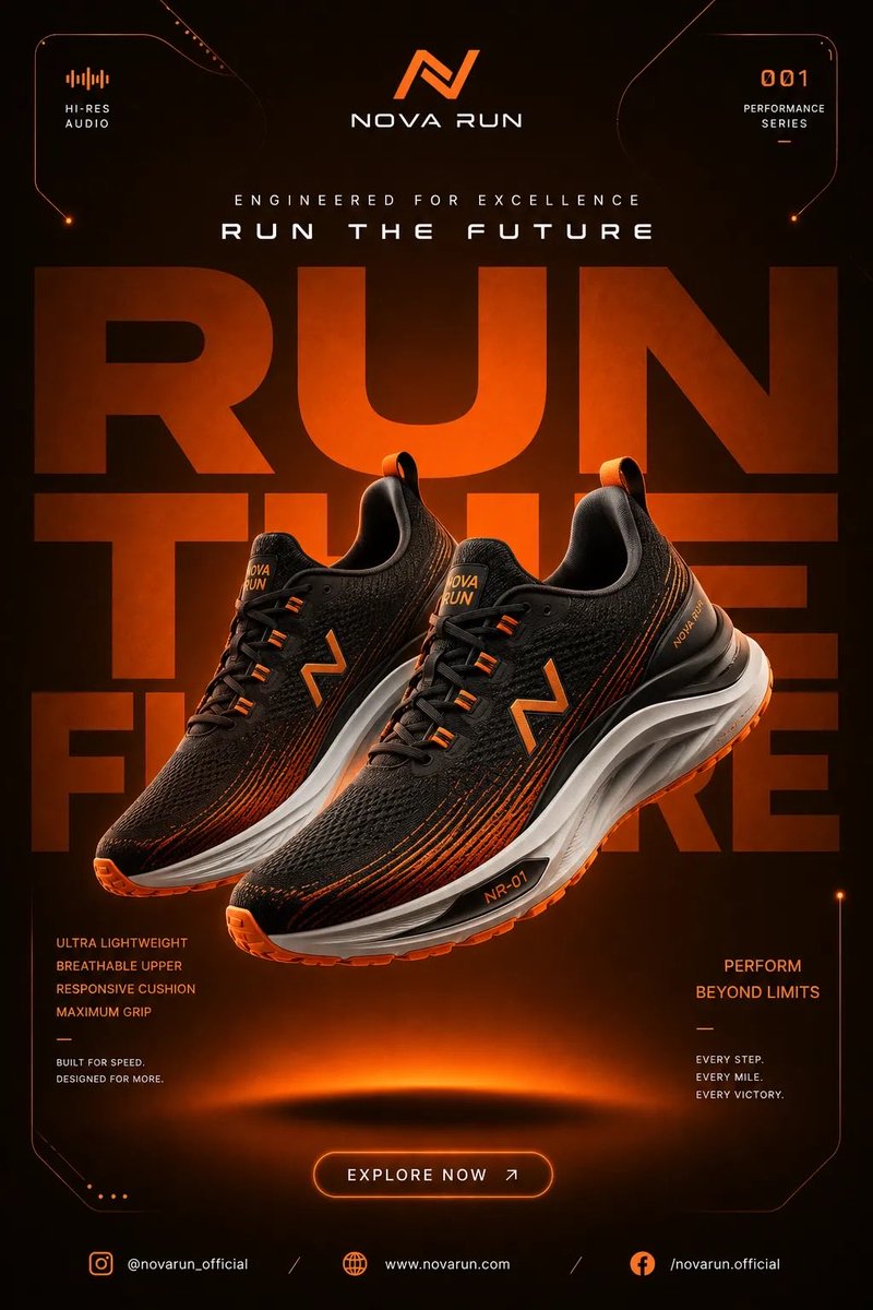 Run � Sports Footwear Campaign
